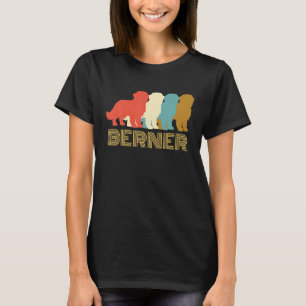 Camiseta Perro de montaña Bernés de época que amo a mi Bern
