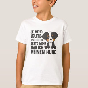 Camiseta Perro de montaña Bernés no le gusta a los perros d