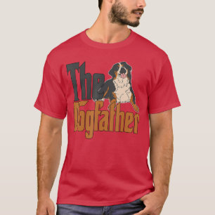 Camiseta Perro de montaña bernés Papá perro Padrino de perr