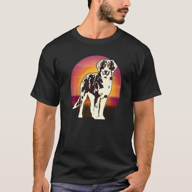 Camiseta Perro de montaña bernés raza  40 (Anverso)