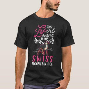 Camiseta Perro de montaña Chica Appenzell Mountain Dog 1