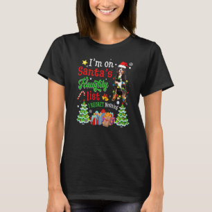Camiseta Perro de montaña de Berna en la traviesa navidad d