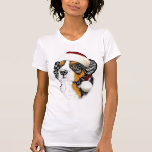 Camiseta Perro de montaña de Berna Santa Pup