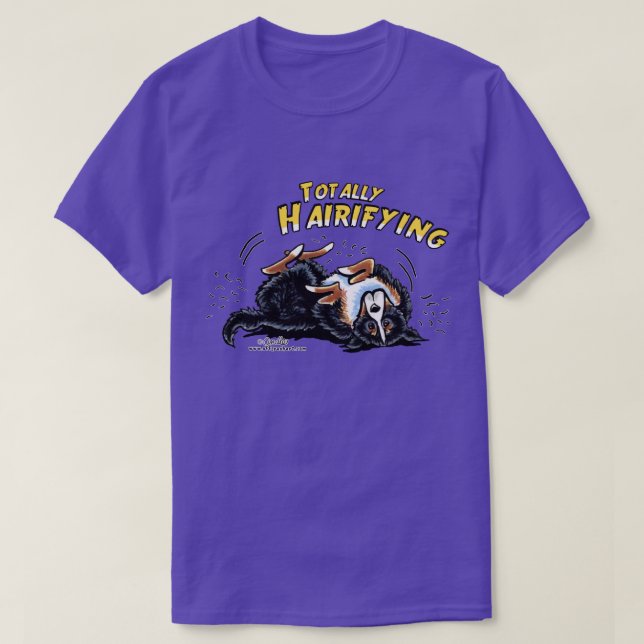 Camiseta Perro de montaña de Berna Totalmente Hairifying (Diseño del anverso)