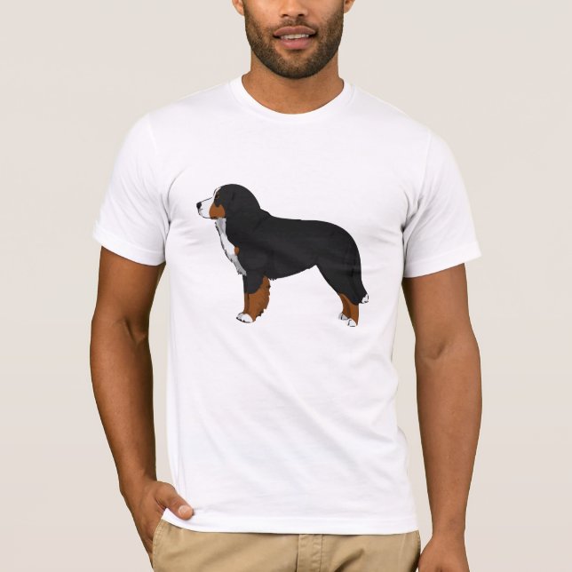 Camiseta Perro de montaña de Bernese (Anverso)