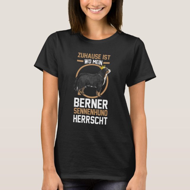 Camiseta Perro de montaña de Bernese (Anverso)