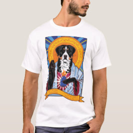 Camiseta Perro de montaña de St. Bernese