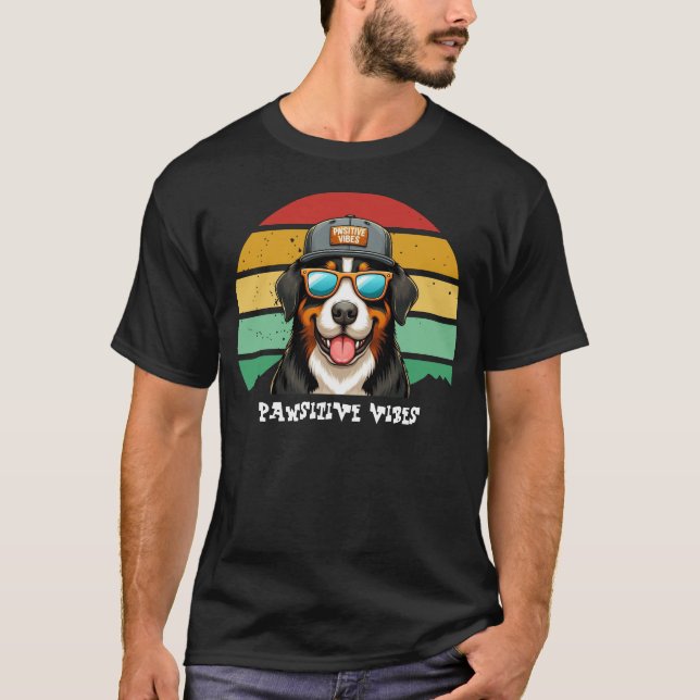 Camiseta Perro de montaña suizo mayor (Anverso)