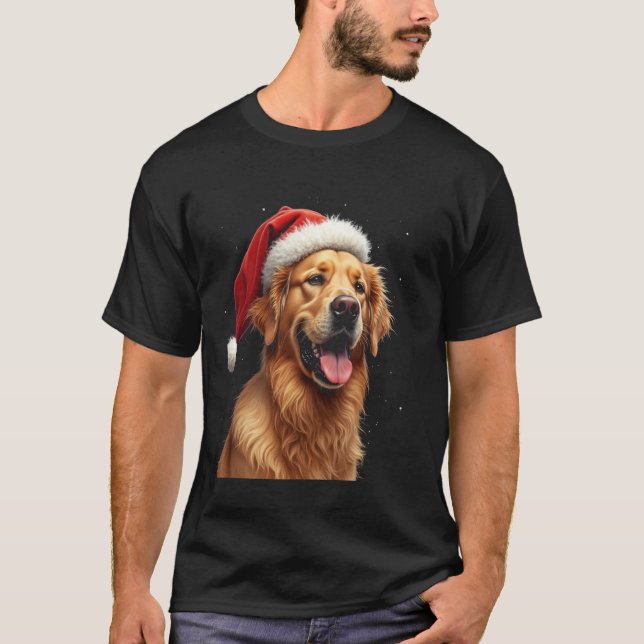 Camiseta perro de Navidad (Anverso)