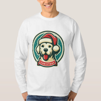 Camiseta Perro de Navidades Cute