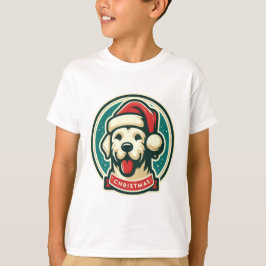 Camiseta Perro de Navidades Cute