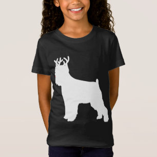 Camiseta Perro de Navidades de renos griffon de Bruselas