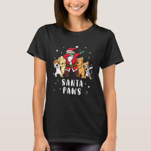 Camiseta Perro de Navidades de Santa Paws - Feliz Navidad G