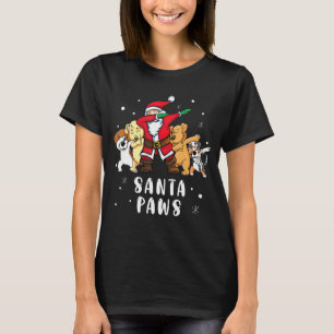 Camiseta Perro de Navidades de Santa Paws - Feliz Navidad G