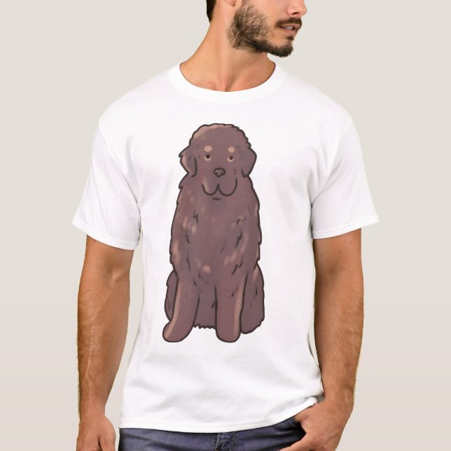 Camiseta Perro de Newfoundland Magic (Anverso)