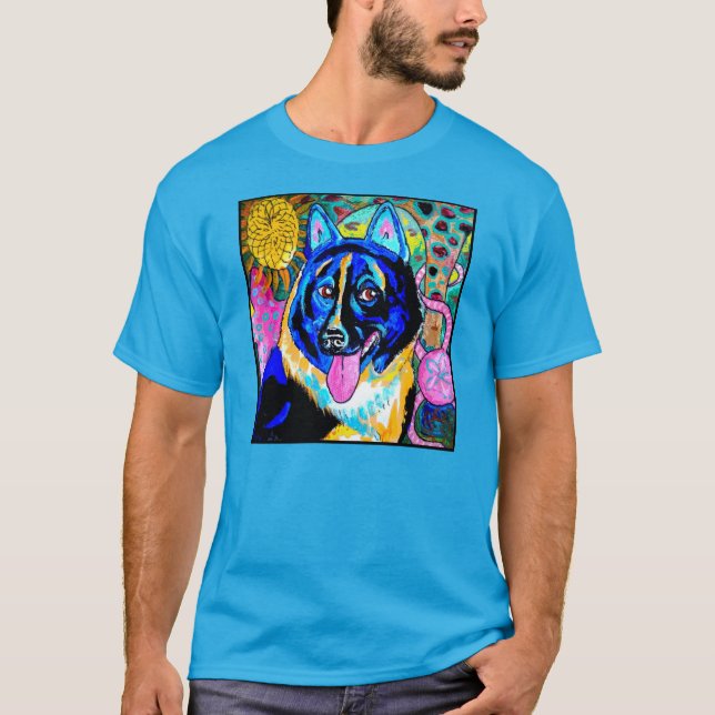 Camiseta Perro de oso kareliano - Sueños del mar (Anverso)