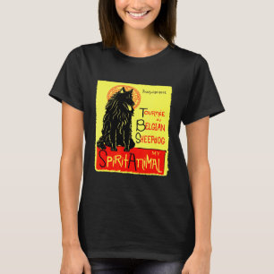 Camiseta Perro de oveja belga lindo Groenendael