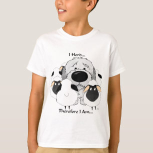 Camiseta Perro de oveja inglés viejo - Me rebaño, por lo ta