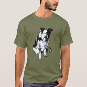 Camiseta Perro de ovejas, border collie