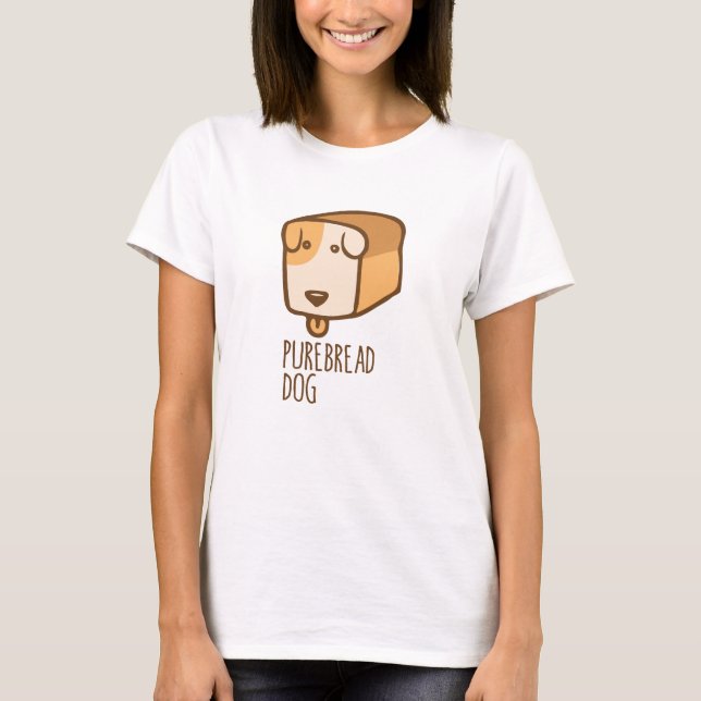 Camiseta Perro de pan puro (Anverso)