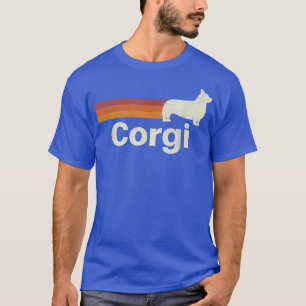 Camiseta Perro de papá, padre de mamá, Corgi de época