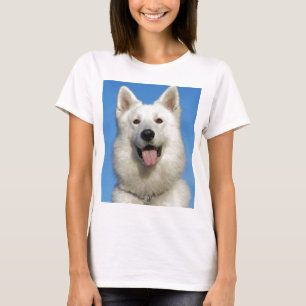 Camiseta Perro de pastor suizo feliz