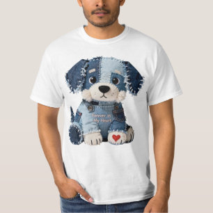 Camiseta Perro de patchwork