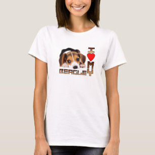 Camiseta Perro de perrito del beagle