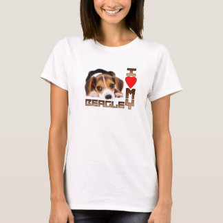 Camiseta Perro de perrito del beagle