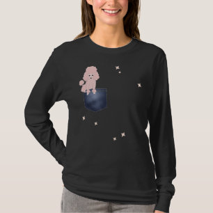 Camiseta Perro de perro caniche en mi Pocket Guay Design