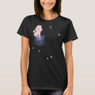 Camiseta Perro de perro caniche en mi Pocket Guay Design