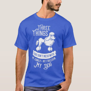 Camiseta Perro de perro de caniche estándar cachorros dueño