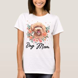 Camiseta Perro de perro de caniche mujeres de perro de cani