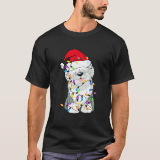 Camiseta Perro de perro de la vieja inglesa de la luz de la