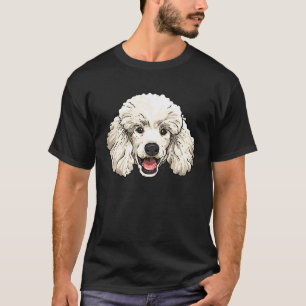 Camiseta Perro de perro de perro de caniche Mascota de cach