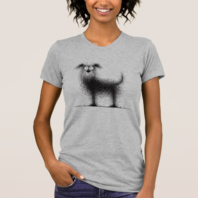 Camiseta Perro de perro de Scruffy Doodle (Anverso)