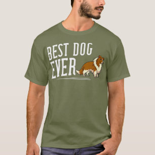 Camiseta Perro de perro de Sheepdog de Shetland Cachorros D