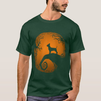 Camiseta Perro de Pesadilla antes de Halloween retro