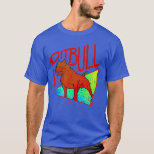 Camiseta Perro de Pitbull Rescue Dog Lover