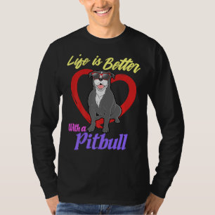 Camiseta Perro de Pitbull Rescue Perro Lover 1