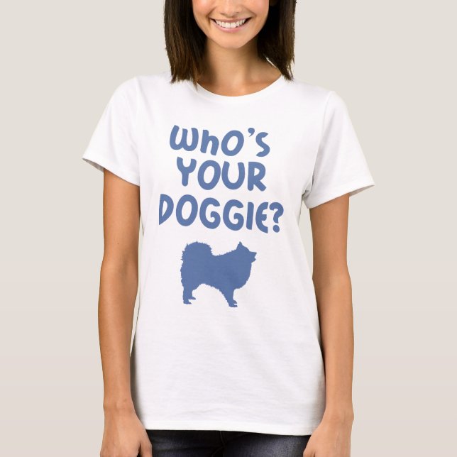 Camiseta Perro de Pomerania japonés (Anverso)