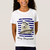 Perro de Pomerania japonés/camiseta esquimal