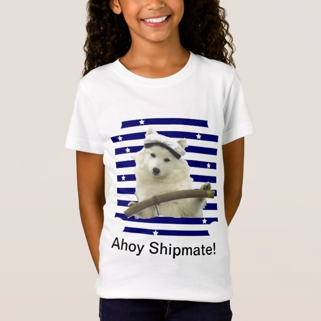 Camiseta Perro de Pomerania japonés/camiseta esquimal (Anverso)
