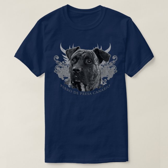 Camiseta Perro de Presa Canario Dogo Canario (8) (Diseño del anverso)