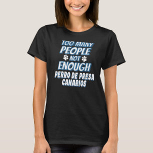 Camiseta Perro De Presa Canario Raza Perro Antisocial