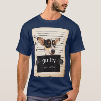 Camiseta Perro de Rat terrier Perro Mug mató a un perro mal
