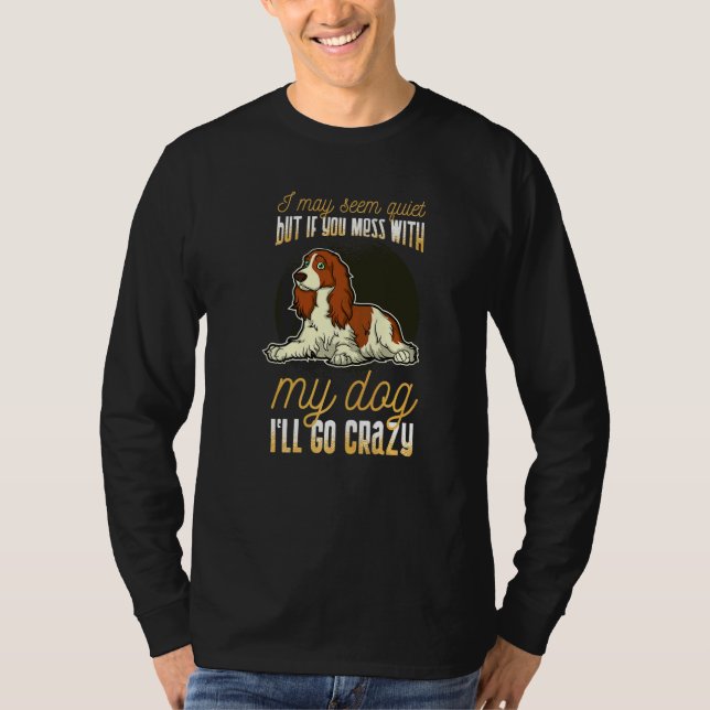 Camiseta Perro de raza Cocker Spaniel inglés  13 (Anverso)