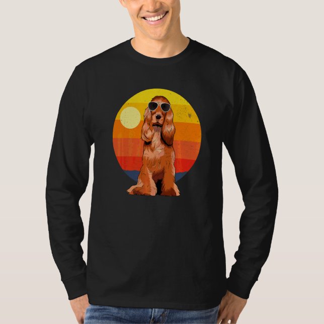 Camiseta Perro de raza Cocker Spaniel inglés  2 (Anverso)