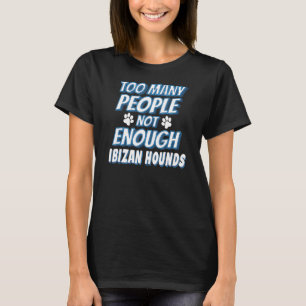 Camiseta Perro de raza enredadera ibicenco Perro antisocial