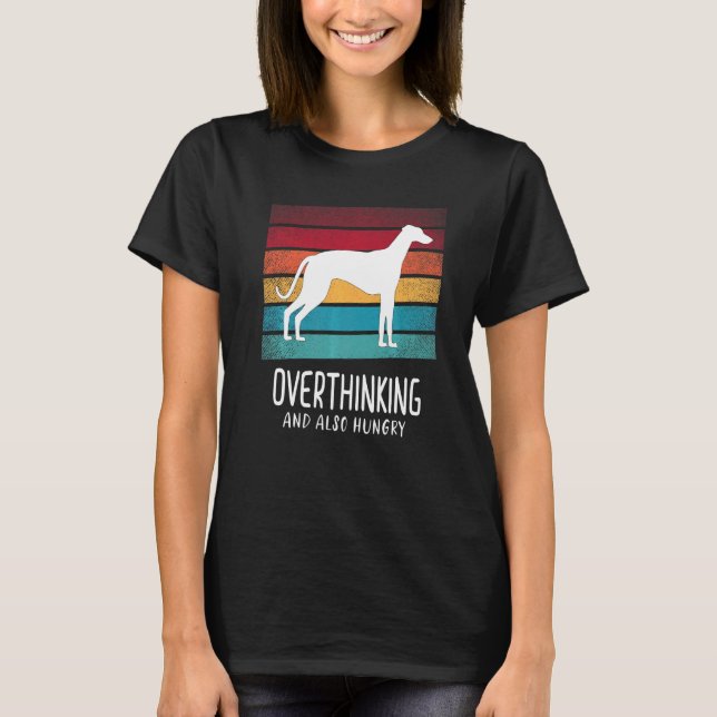 Camiseta Perro de raza Greyhound Windhound  1 (Anverso)
